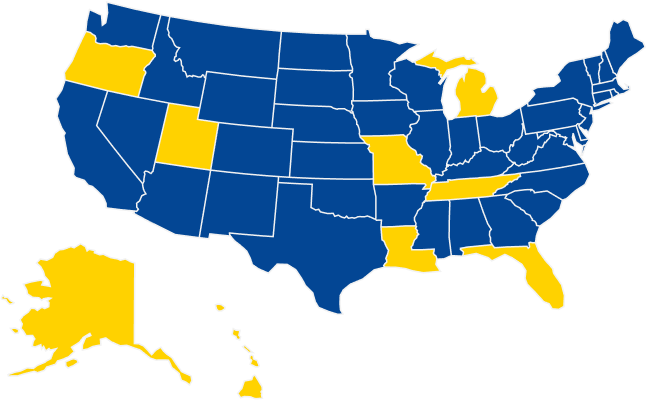 US map