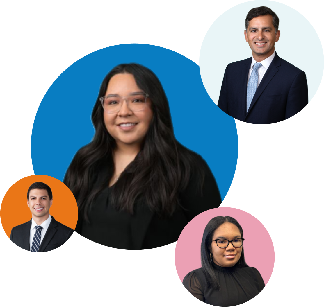 4 members of Roig Law firm
