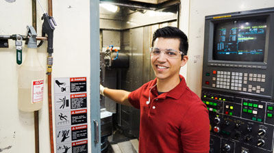 man smiling