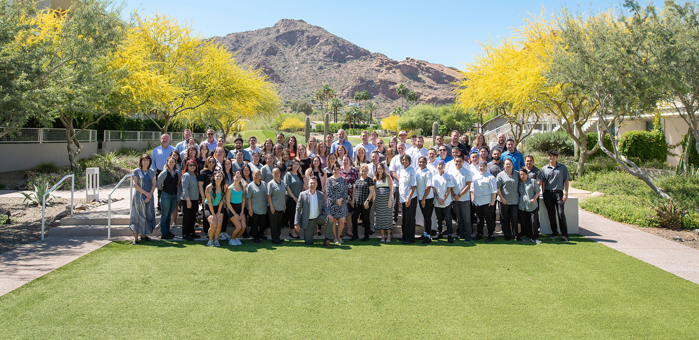 outdoor photo of staff