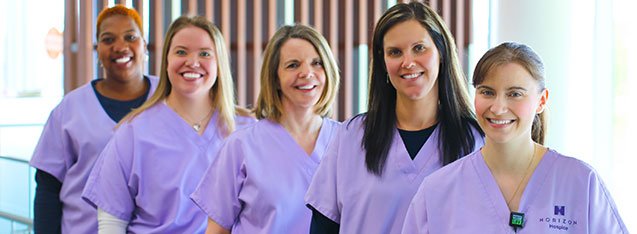 nurses smiling