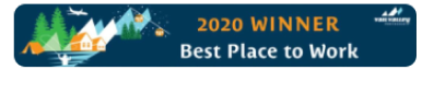 2020 Best Place to Work Winner Award