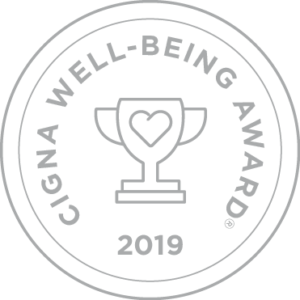 Cigna well being award badge
