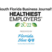 South florida business journals healthiest employer's award