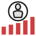 upward trending graph