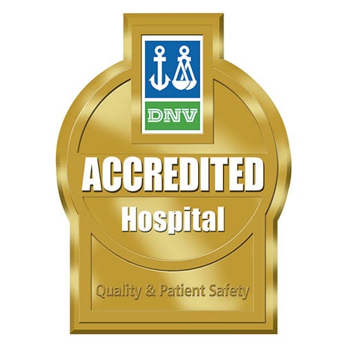 DNV accredited hospital