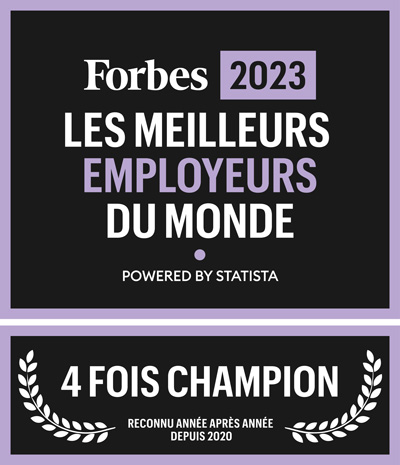 Les Meilleurs employeurs du monde - 4 fois champion