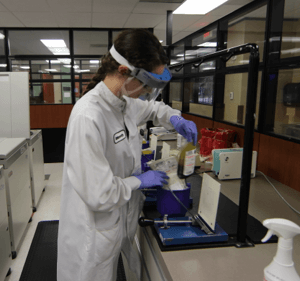 lab worker