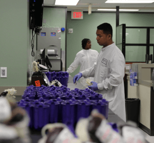 picture of lab worker