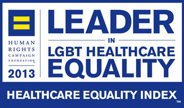 the Healthcare Equality Index seal of approval