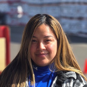 Veronica smiling