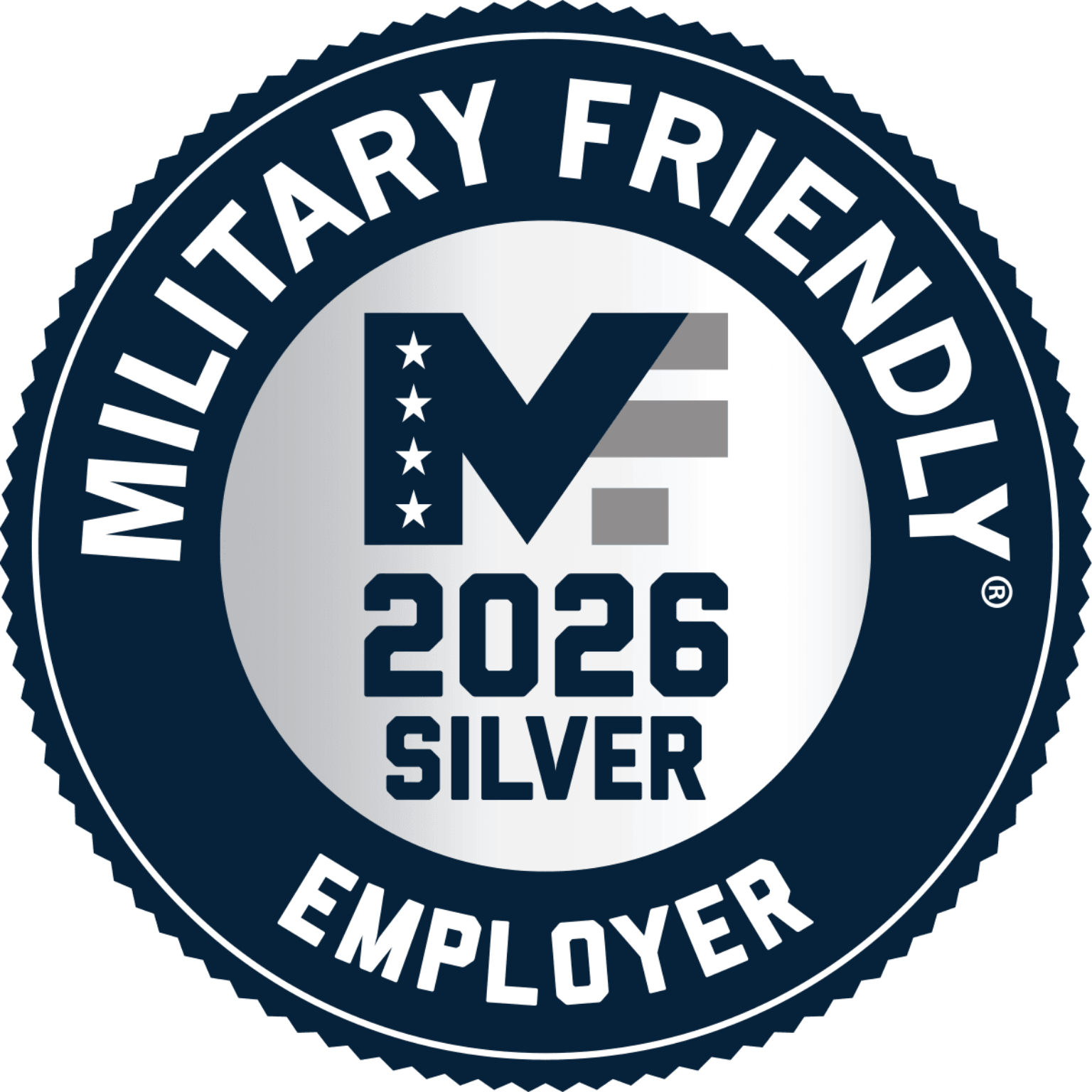 Military Friendly Employer 2024 Gold badge